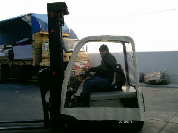 Merinos forklift brandası 